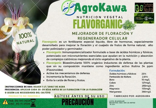 Ficha Técnica - Flavorganic