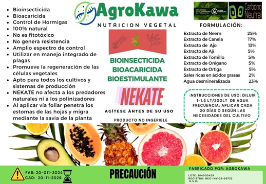 Ficha Técnica - Nekate